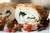 Crispy Stuffed Chicken Caprese w/ Fresh Mozzarella, Basil & Tomatoes, w/ Fresh, Tomato-Basil Relish - (Free Recipe below)