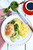 Scrambled Eggs, Pesto & Avocado - (Free Recipe below)