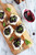 Blueberry Basil Balsamic Mozzarella Crisps - (Free Recipe below) Blueberry Basil Balsamic Mozzarella Crisps - (Free Recipe below)