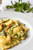 Buffalo Ricotta Ravioli with Zucchini, Prosciutto and Mascarpone - (Free Recipe below)