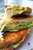 Roasted Basil Tomato Soup & Pesto Grilled Cheese - (Free Recipe below)