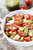 Chickpea, Pesto, Tomato and Mozzarella Salad - (Free Recipe below)