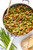ASPARAGUS, SPINACH PESTO PASTA WITH BLACKENED SHRIMP - (Free Recipe below)