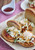 Spicy Korean Chicken Sliders with Asian Slaw and Kimchi Sauce - (Free Recipe below)