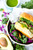 Portobello Mushroom and Kale Turkey Burgers - (Free Recipe below)