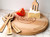 Personalized cheese board and cheese markers