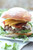 Bison Burgers with Brie, Bacon and Carmelized Pears - (Free Recipe below)