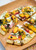 Summer Peach and Balsamic Pizza - (Free Recipe below)