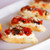 Roasted Yellow Pepper Bruschetta - 42 pieces per tray