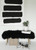Bench Banquette Real Mongolian Lamb Fur Black 47"w -  other sizes / color available