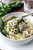 Parmesan Meatballs in Mozzarella Basil Cream Sauce