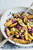 Warm Fingerling Potatoes w/ Garlic Turmeric Sauce