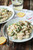 Pancetta and Sweet Pea Orecchiette Pasta with Creamy Goat Cheese Sauce Pancetta and Sweet Pea Orecchiette Pasta with Creamy Goat Cheese Sauce