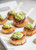 Seared Scallops with Honey Dijon Avocado Sauce