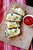 Chicken Artichoke and Spinach French Bread Pizza