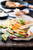 EGG, BACON AND AVOCADO QUESADILLA