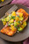 Honey Glazed Salmon with Citrus Avocado Salsa