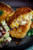Cheesy Corn Cakes with Spicy Avocado Salsa