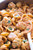 Orecchiette with Baked Mini Chicken Meatballs in Tomato Cream Sauce