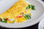 Spinach and Goat Cheese Omelets