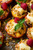 Grilled Peaches with Vanilla Bean Mascarpone, Honey and Granola