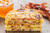 BACON, HAVARTI AND PEACH WAFFLEWICHES