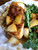 ROASTED CHICKEN WITH HONEY BACON PEARS