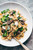 Mushroom Pasta with Goat Cheese