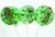 Grasshopper /Thin Mint Lollipops - Creme de Menthe & Pure Chocolate - 7 Included