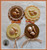 Chocolate Shell Lollipops - includes 2