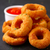 Mozzarella Stick Onion Rings