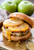 APPLE CHEDDAR TURKEY BURGERS