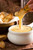 Gouda Cheese Fondue with Herbed Crostini