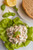 Fresh Basil Chicken Salad with Walnuts