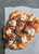 Sausage, Ricotta & Onion Naan Pizza