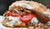 Eggplant Burgers with Caramelized Balsamic Onions