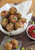 Cranberry cheddar sausage bites