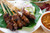 Szechuan Beef Satay - 100 pieces per tray