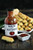 True Made Foods Vegetable Ketchup, Paleo Friendly, Non-GMO, 50% Less Sugar, 18 oz Glass Bottle