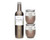 Winesulator + 2 Uncork'd XL Wine Glasses/Lid | GLITTER GOLD