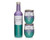 Winesulator + 2 Uncork'd XL Wine Glasses/Lid | Glitter Mermaid Ombré