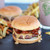 Peanut Butter Burgers w/ Slim Jim Fries & Chocolate Milkshake - (Free Recipe below)