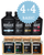 BBQUE 4 + 4 Rubs & Sauces