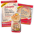 Joseph's Flax Oat Bran & Whole Wheat Keto Low Carb Pita Bread, Lavash Bread, and Mini Pita - Combo Pack