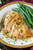 Keto / Low Carb Chicken Cordon Bleu with Asparagus (GF)