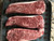 Japanese Wagyu New York Strip A5 - includes 2, 1/2" thick