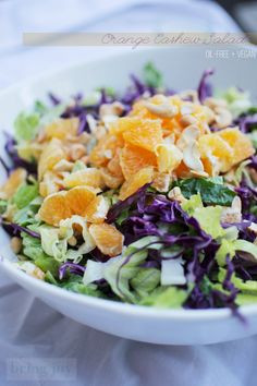 orange cashew salad dressing Creamy Orange Herb Cashew Dressing