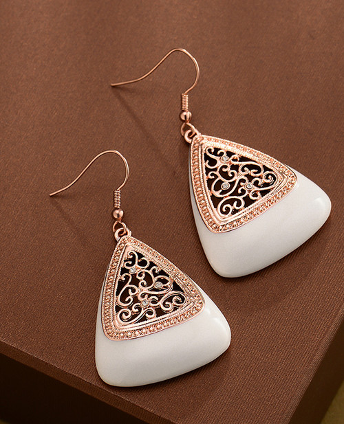 Ivory Indian Earings