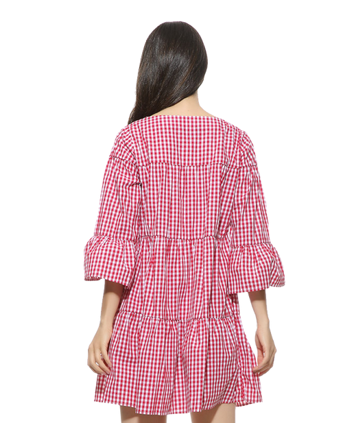 Double Plaidinum Dress