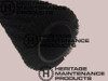 PB 731296 / 731092 / 731270 45" High Density .050"/80 Heavy Grit Cylinder Scrub Brush for Power Boss Nautilus (Old Drive Hubs)